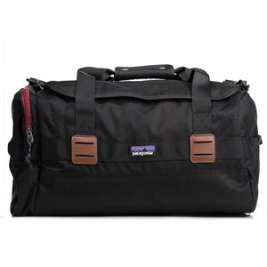 Black Patagonia Canvas Duffel Bag